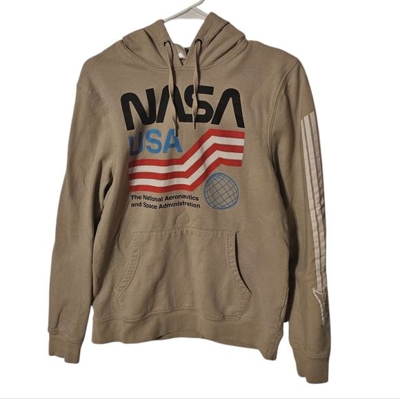 Gap-Gender Neutral-Medium-Tan-NASA‎ Hoodie - Picture 1 of 3